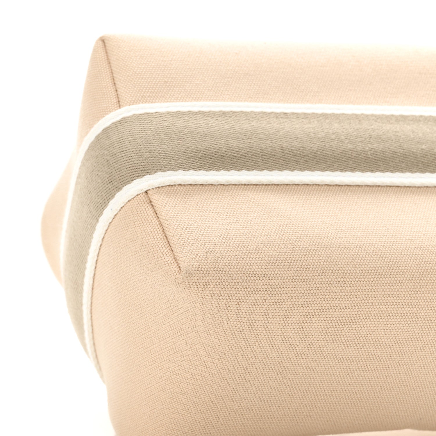 Hermes Canvas Small Bride-A-Brac Pouch Natural 8 of 9