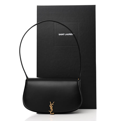 Saint Laurent Box Calfskin Mini Voltaire Shoulder Bag Black 12 of 12