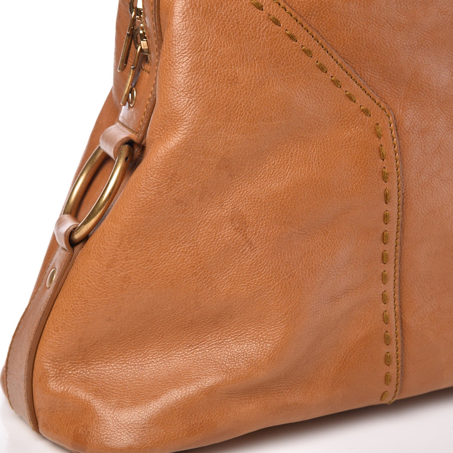 Calfskin Large Muse Tan