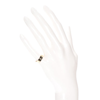 Hermes 18K Yellow Gold Diamond Kelly Ring Small 47 4 2 of 6