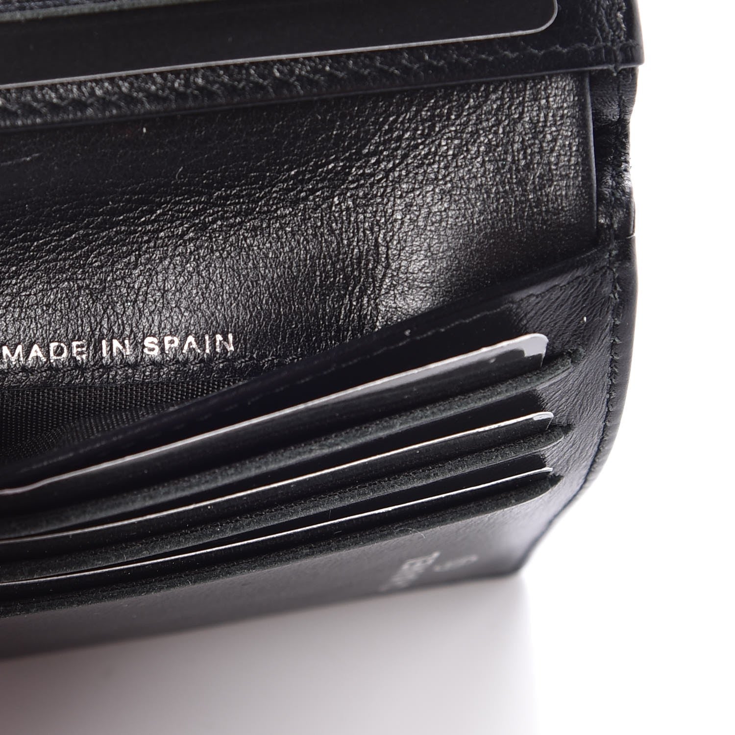 Chanel Caviar Timeless CC Compact French Wallet Black 8 of 11
