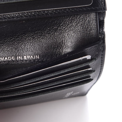 Chanel Caviar Timeless CC Compact French Wallet Black 8 of 11