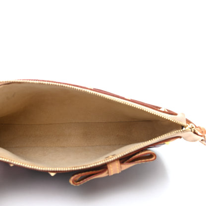 Louis Vuitton Monogram Cherry Blossom Pochette Accessories Brown 5 of 8