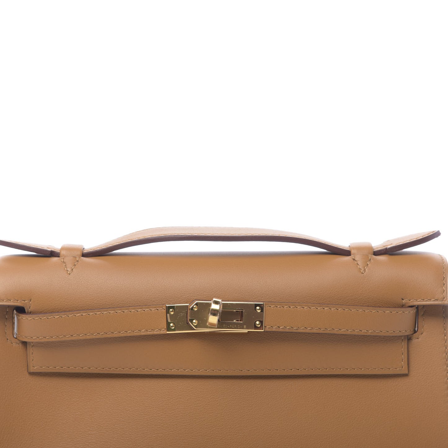 Swift Kelly Pochette Clutch Sesame