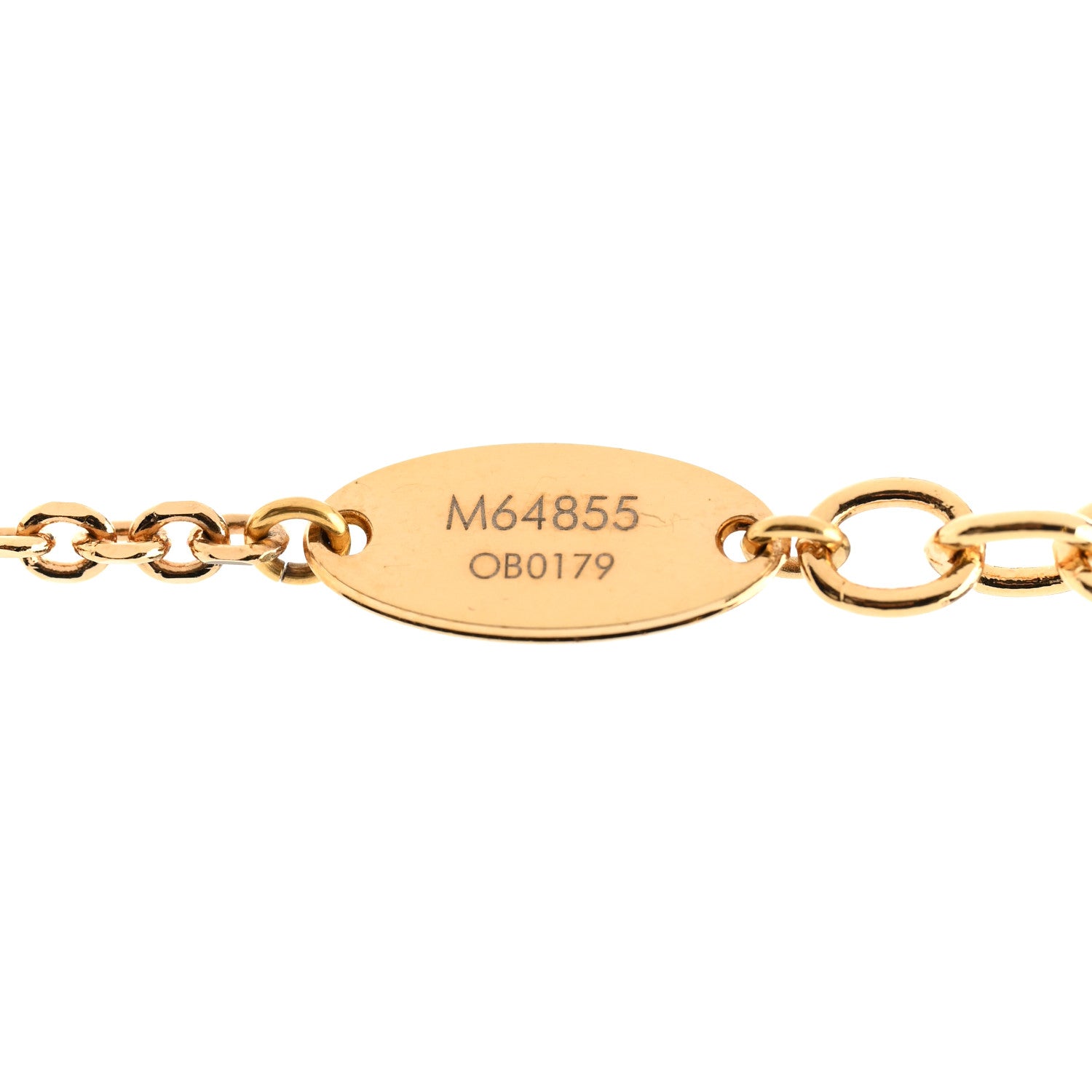 Louis Vuitton Metal Blooming Supple Necklace Gold 7 of 8