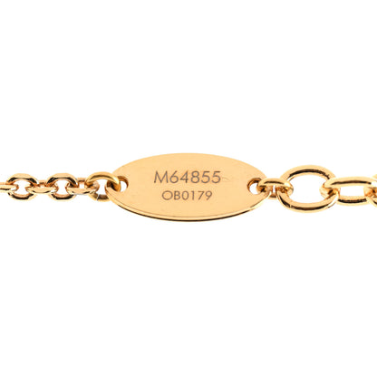 Louis Vuitton Metal Blooming Supple Necklace Gold 7 of 8