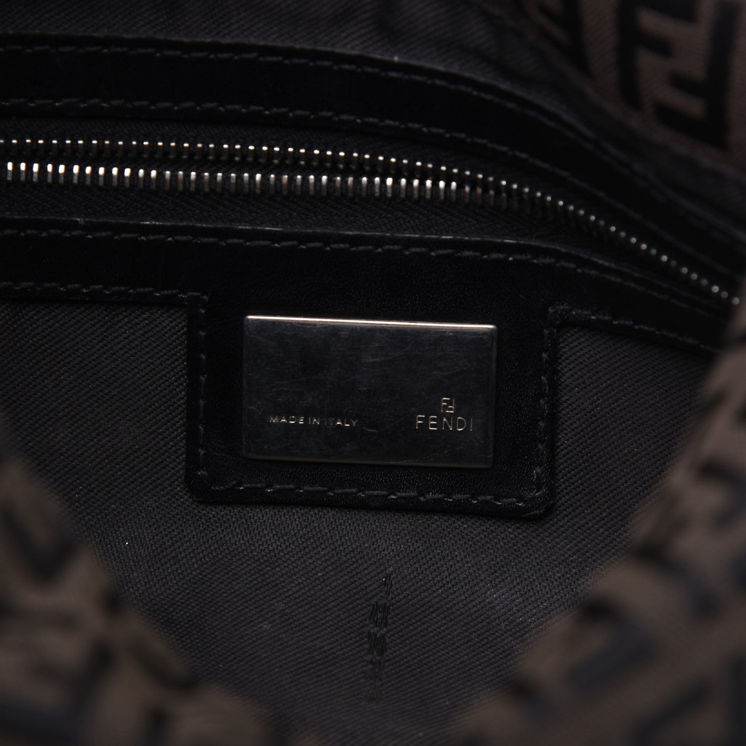 Fendi Zucchino Baguette Moro 8 of 18