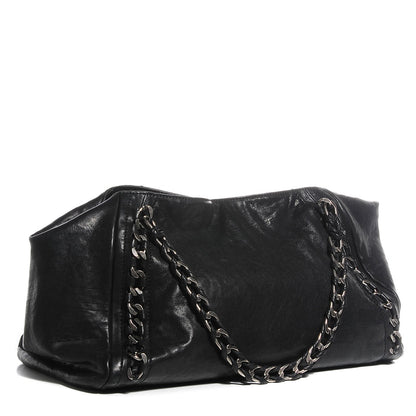 Chanel Glazed Caviar East West Modern Chain Tote Black 3 of 7