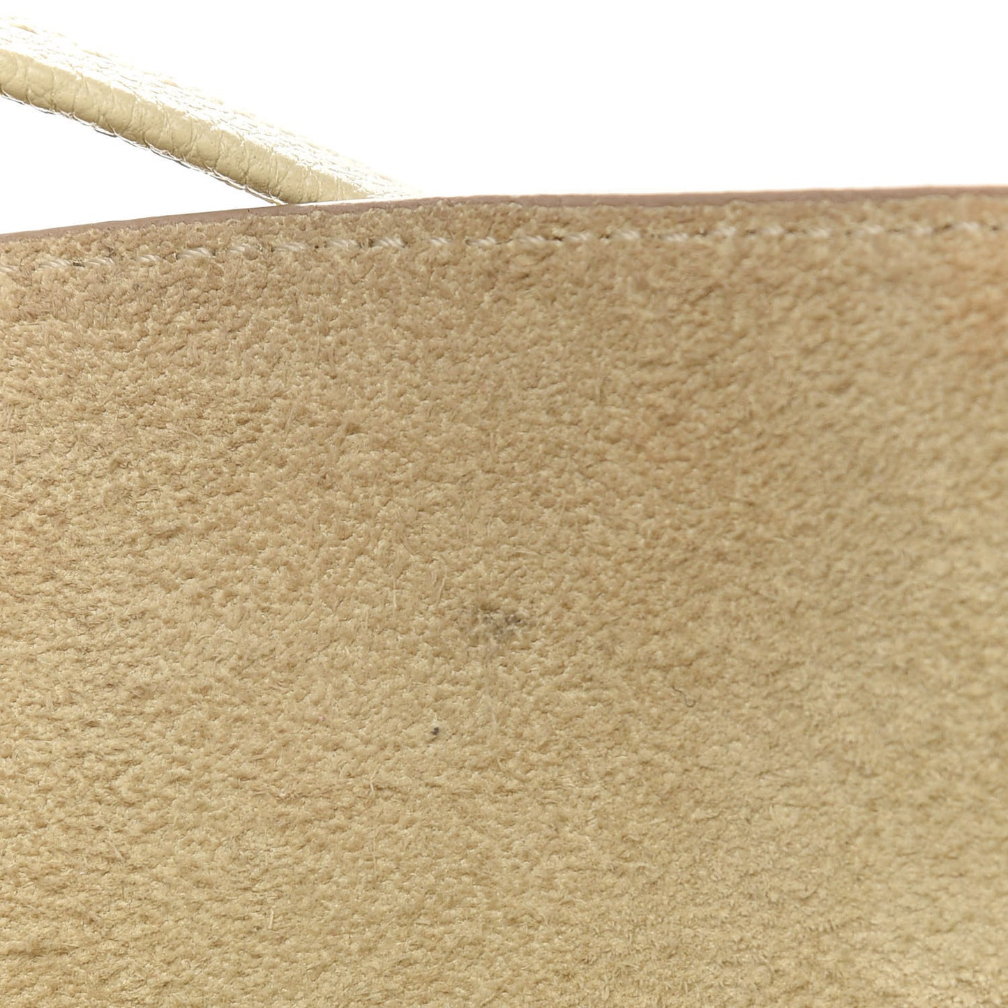 Soft Grained Calfskin Small Belt Cabas Phantom Vanilla