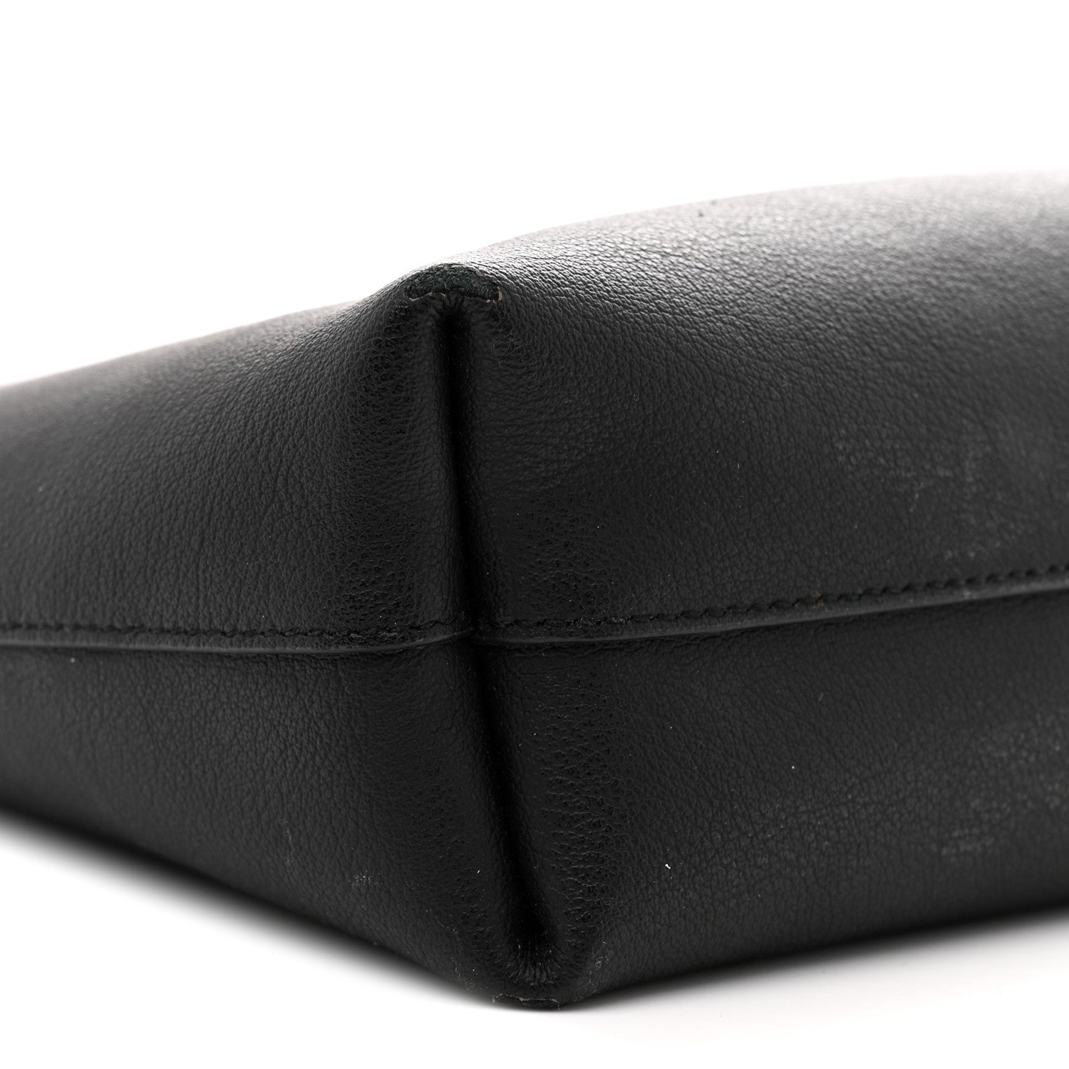 Saint Laurent Calfskin Toy Shopping Tote Black 9 of 12
