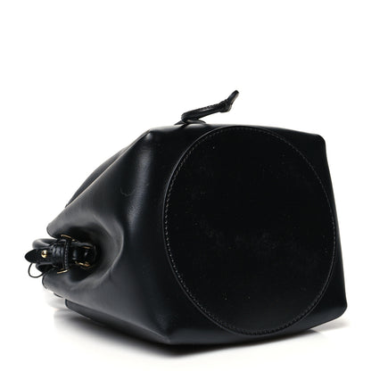 Burberry Calfskin Monogram Motif TB Bucket Black 4 of 12