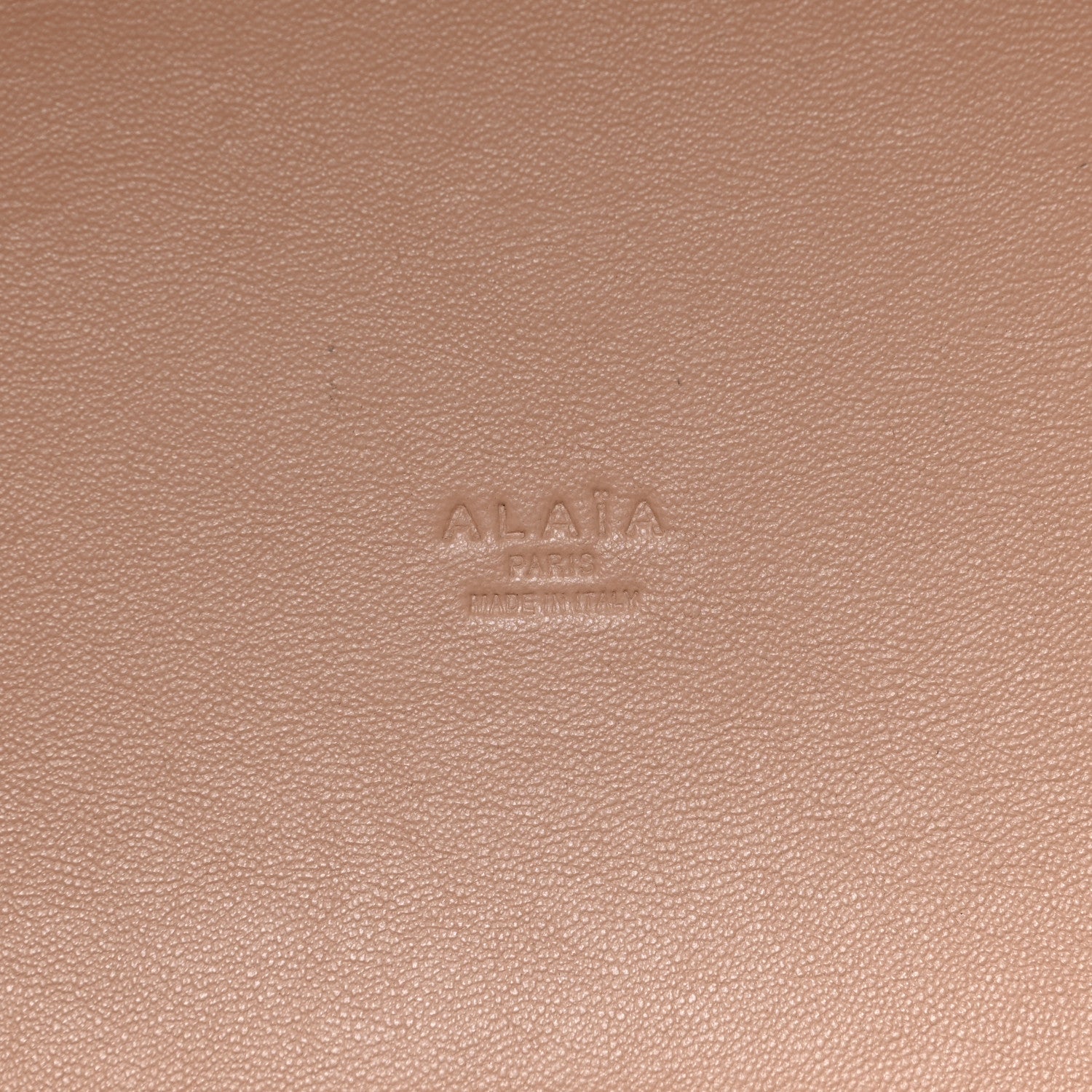 Alaia Calfskin Laser Cut Mina 32 Bag White 7 of 17