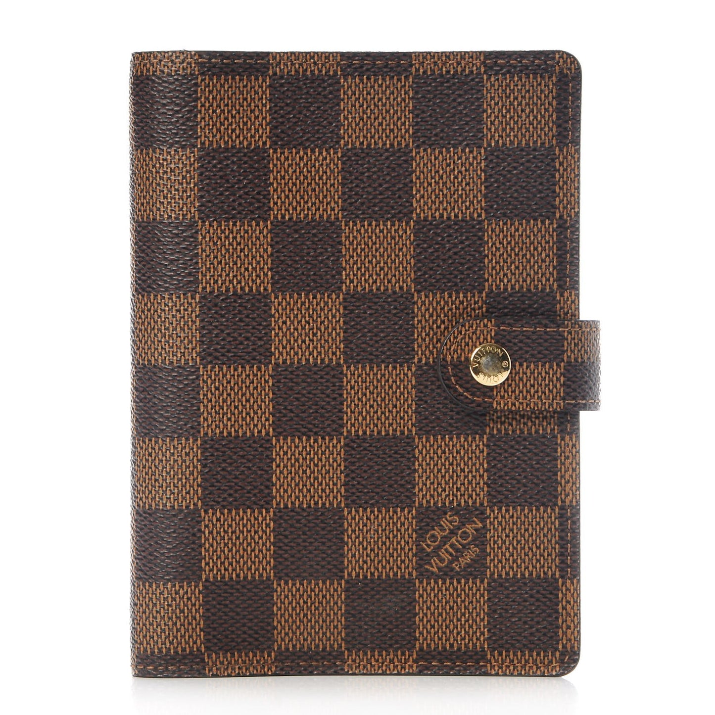 Damier Ebene Small Ring Agenda Cover