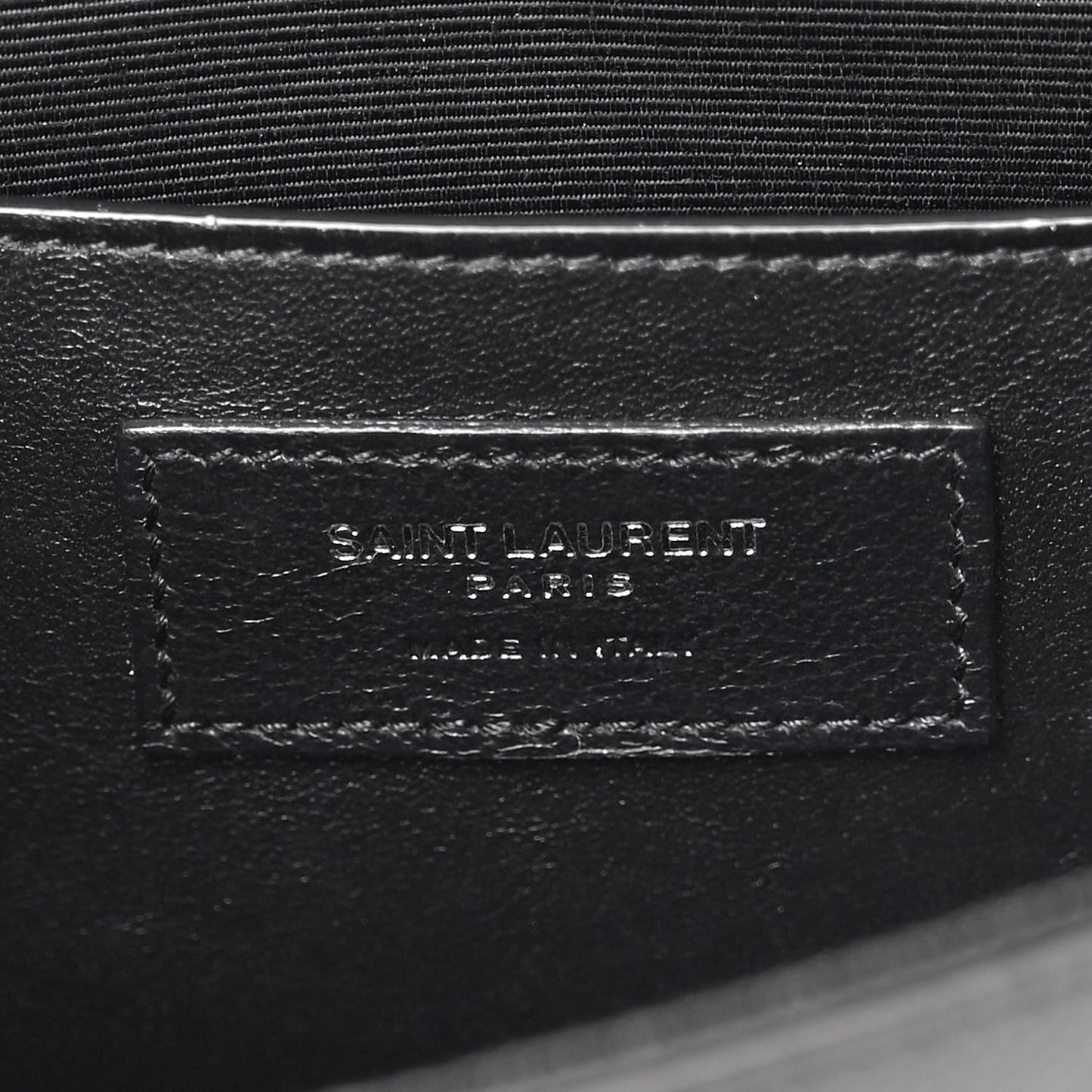 Grain De Poudre Small Monogram Kate Satchel Black