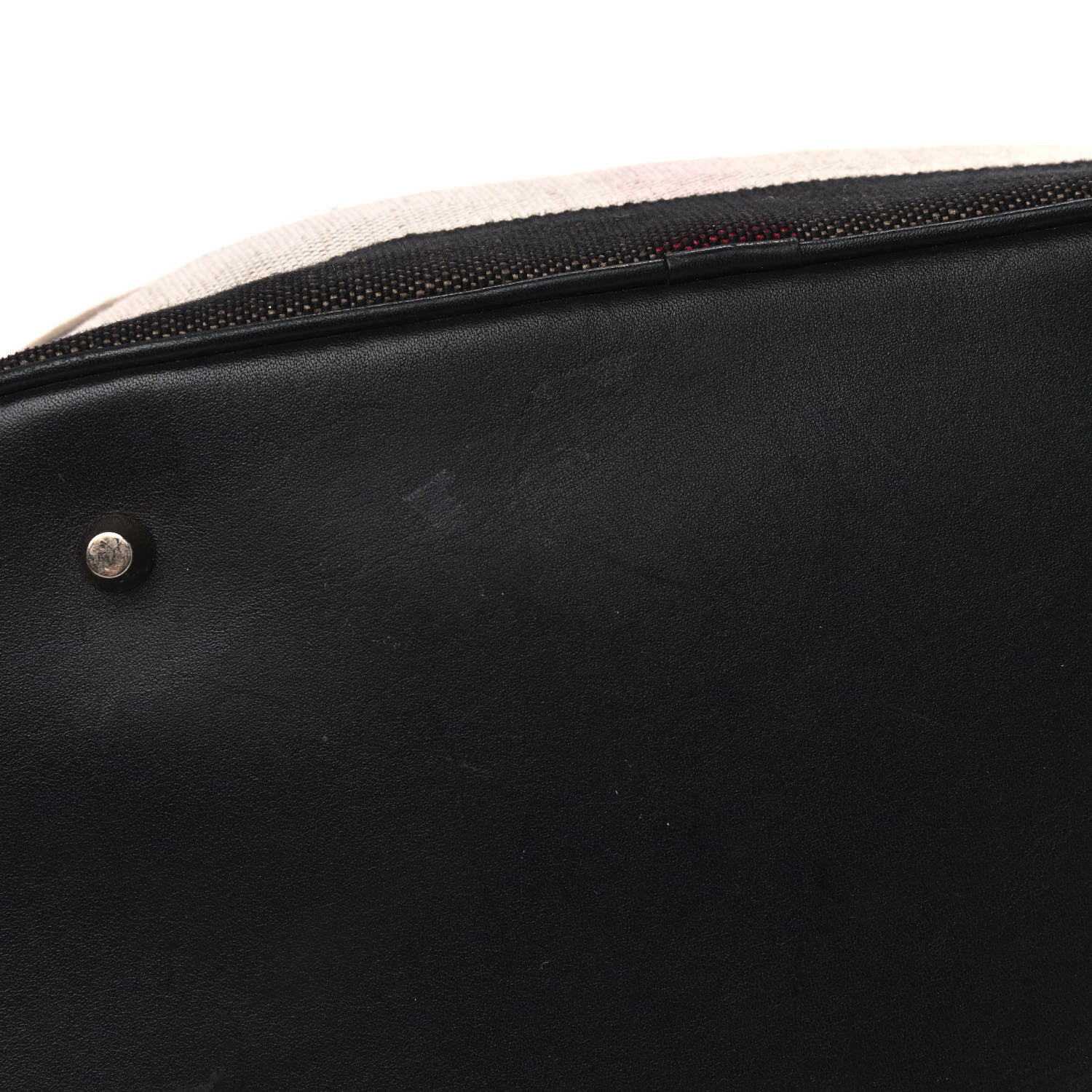 Burberry Canvas Mega Check Medium Susanna Hobo Black 6 of 12