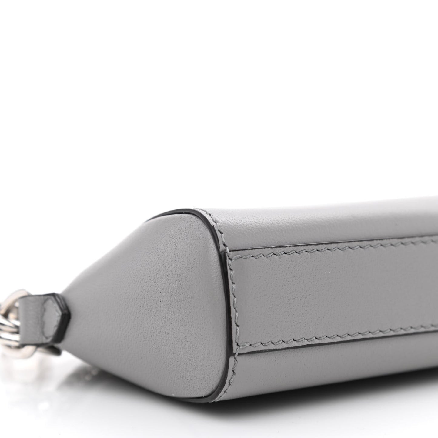 Lambskin Baby Antigona with Chain Grey