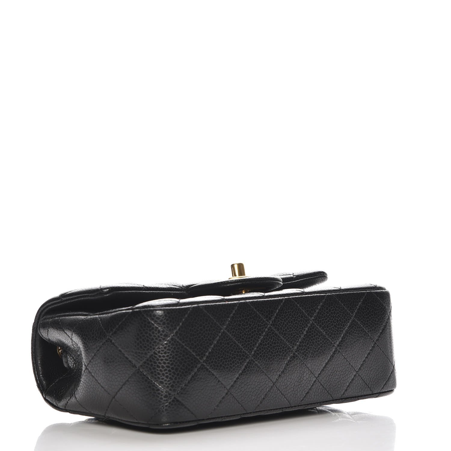 Chanel Caviar Quilted Mini Rectangular Flap Black 4 of 8