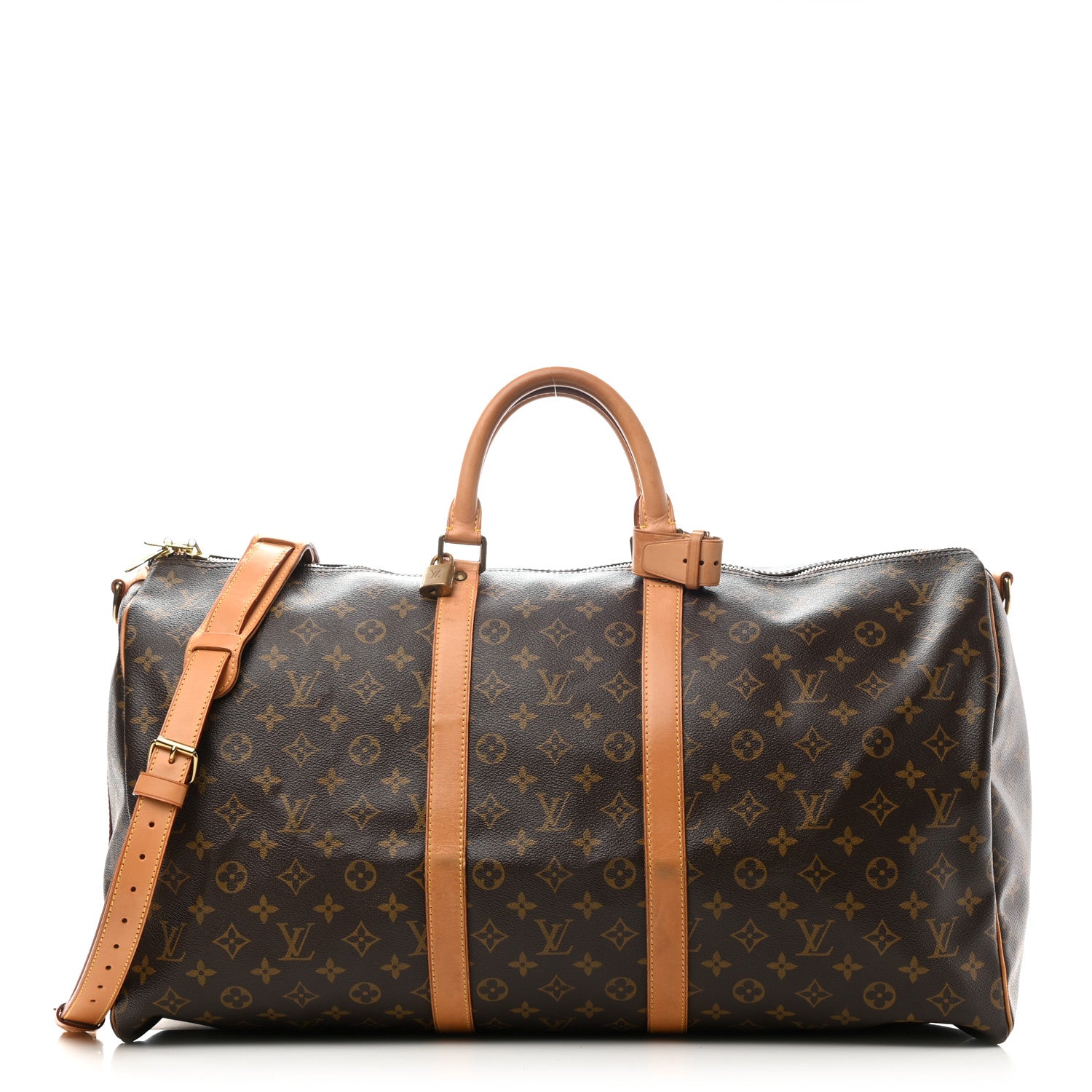Louis Vuitton Monogram Keepall Bandouliere 55 1 of 16