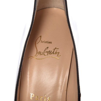 Christian Louboutin Patent Bat 100 Pumps 36 Black 6 of 8
