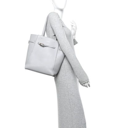 Givenchy Calfskin Voyou Small North South Tote  Light Grey 2 of 9