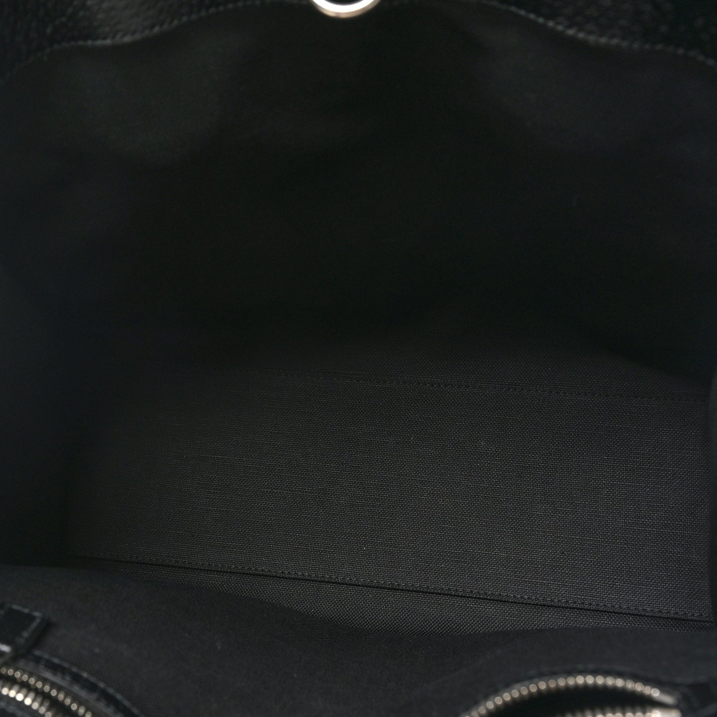 Monogram Jumbo GG Textured Dollar Calfskin Tote Bag Black