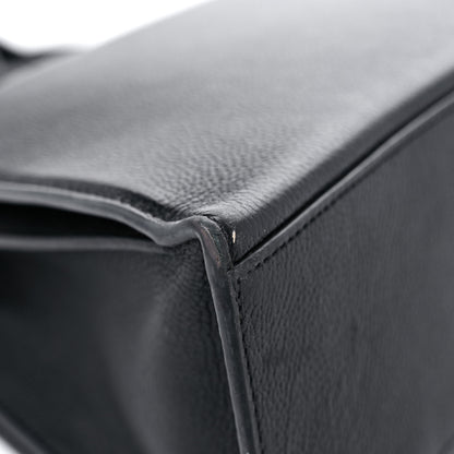 Balenciaga Grained Calfskin Medium Hourglass Top Handle Bag Black 10 of 18