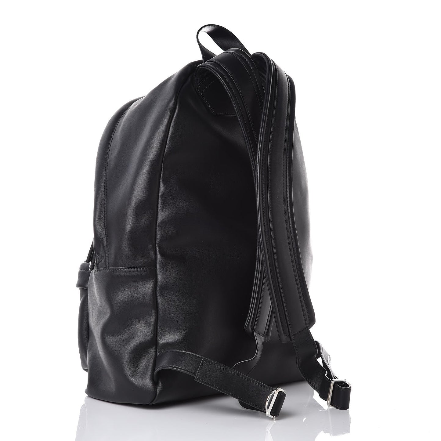 Calfskin Gothic Small Backpack Black