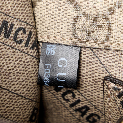 Balenciaga X GUCCI GG Supreme Monogram Medium Hourglass Top Handle Bag Beige Ebony 8 of 13