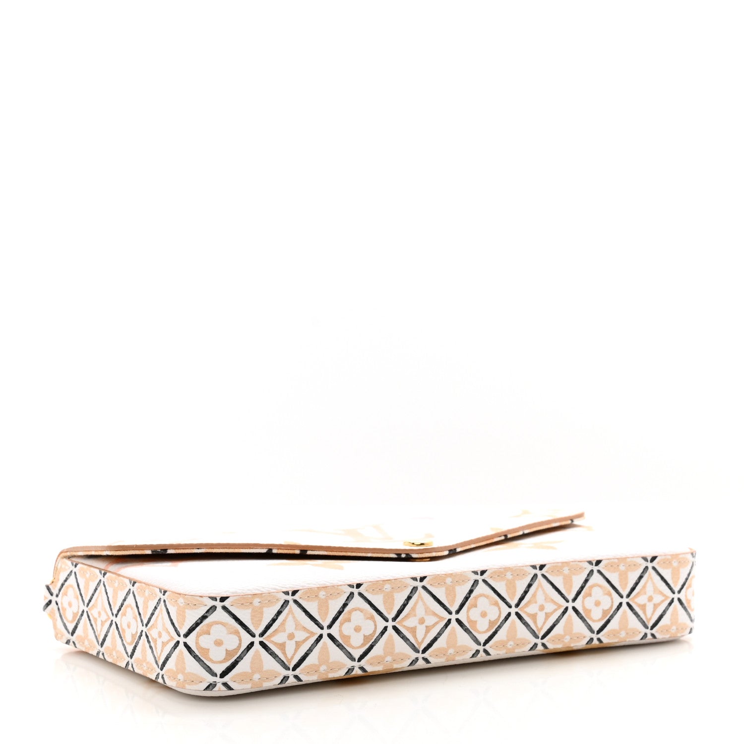 Louis Vuitton Monogram Giant By The Pool 2.0 Felicie Pochette Chain Wallet Beige 5 of 11