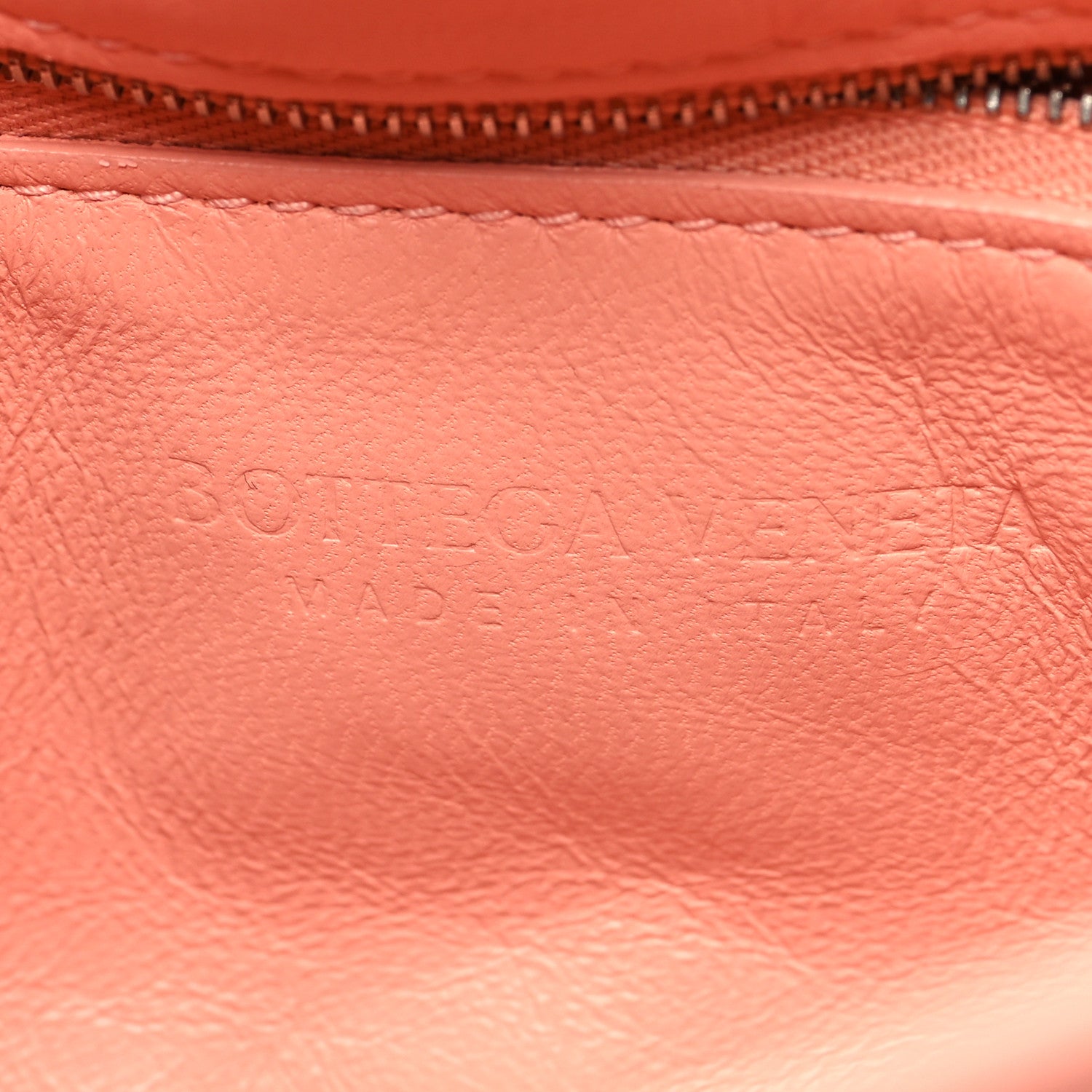 Bottega Veneta Nappa Maxi Intreccio Padded Cassette Crossbody Bag Peachy 5 of 9