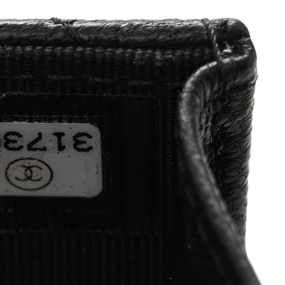 Chanel Goatskin Quilted Punk Essentials Chain Mini Flap Belt Bag Black 8 of 11