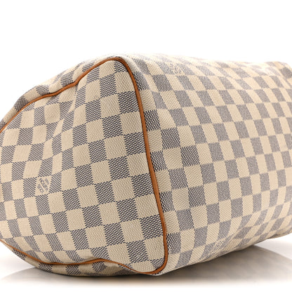 Louis Vuitton Damier Azur Speedy 30 9 of 10