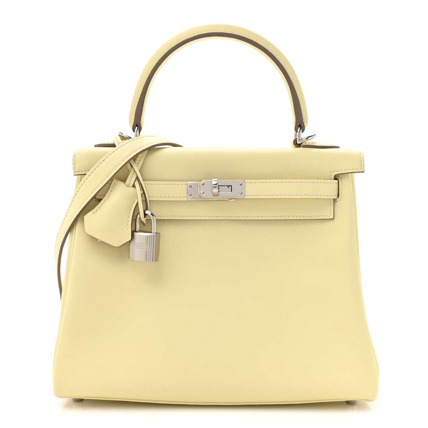 Hermes Swift Kelly Retourne 25 Jaune Milton 1 of 11