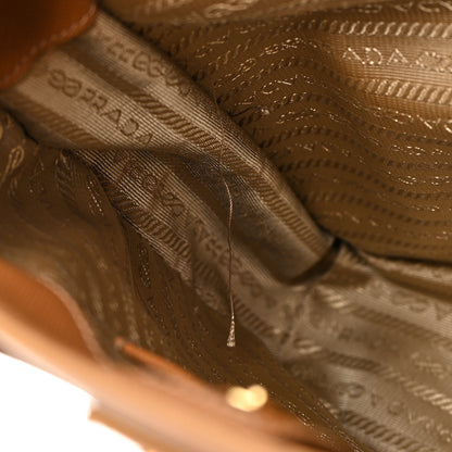 Prada Saffiano Lux Medium Tote Caramel 12 of 18