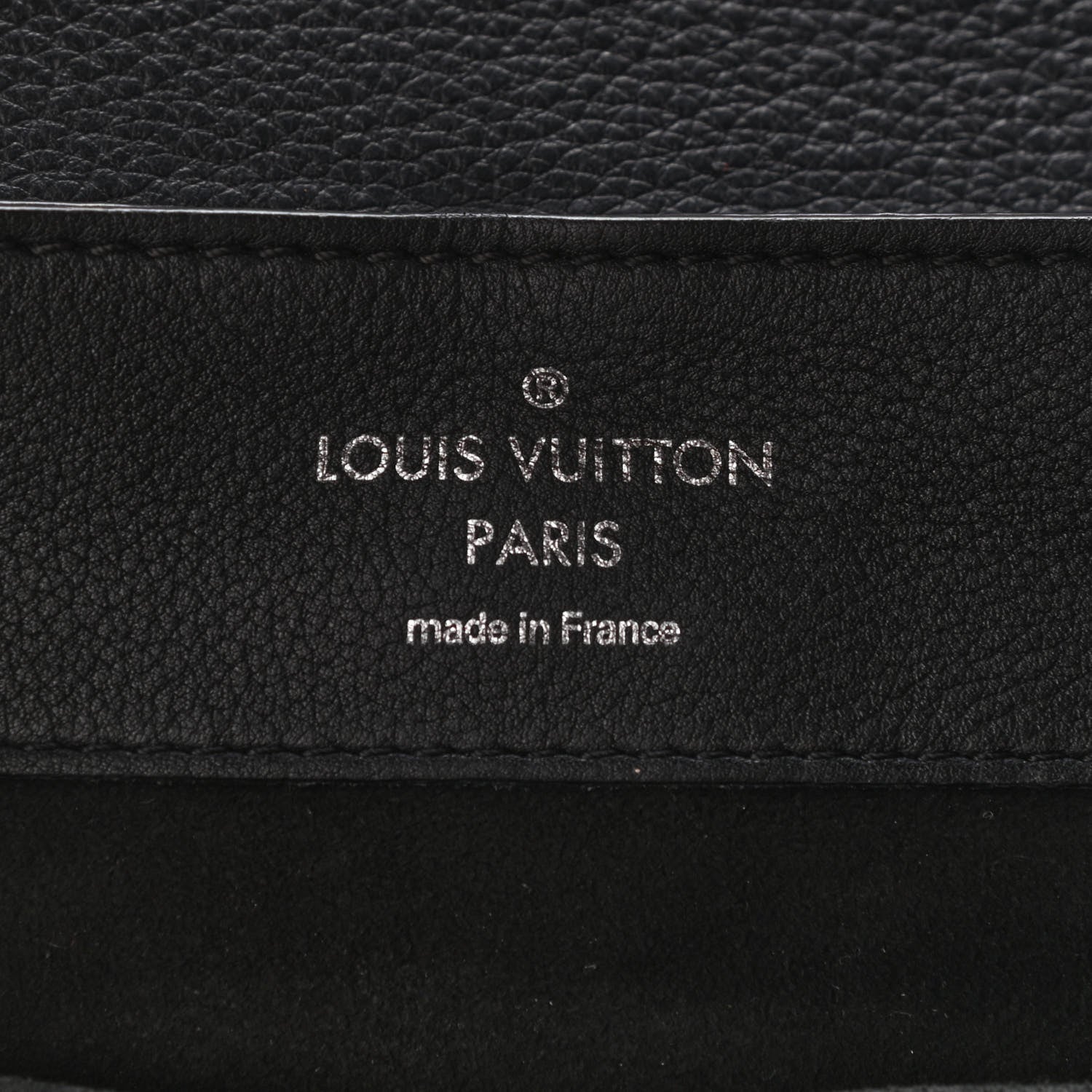 Louis Vuitton Calfskin Lockme Backpack Black 6 of 9