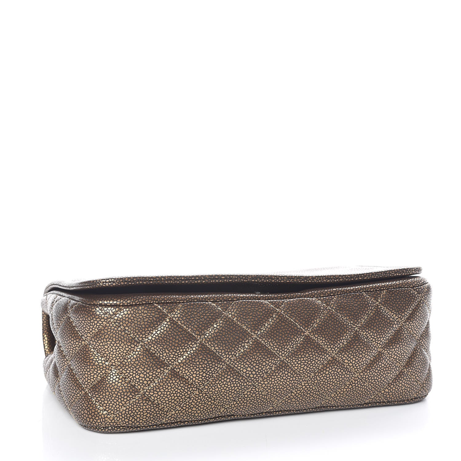 Chanel Metallic Caviar Medium Timeless CC Flap Bronze 4 of 9