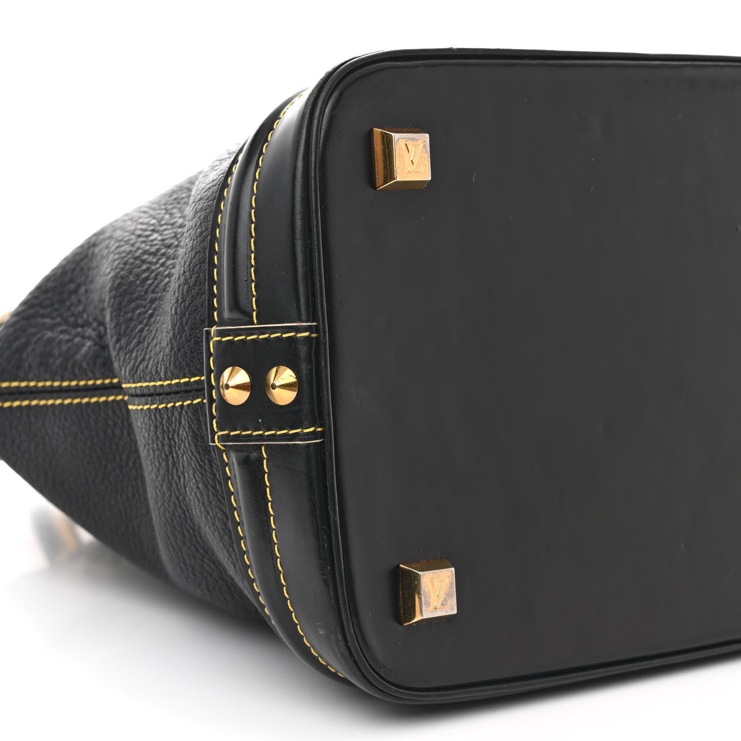 Louis Vuitton Suhali Lockit MM Black 9 of 12