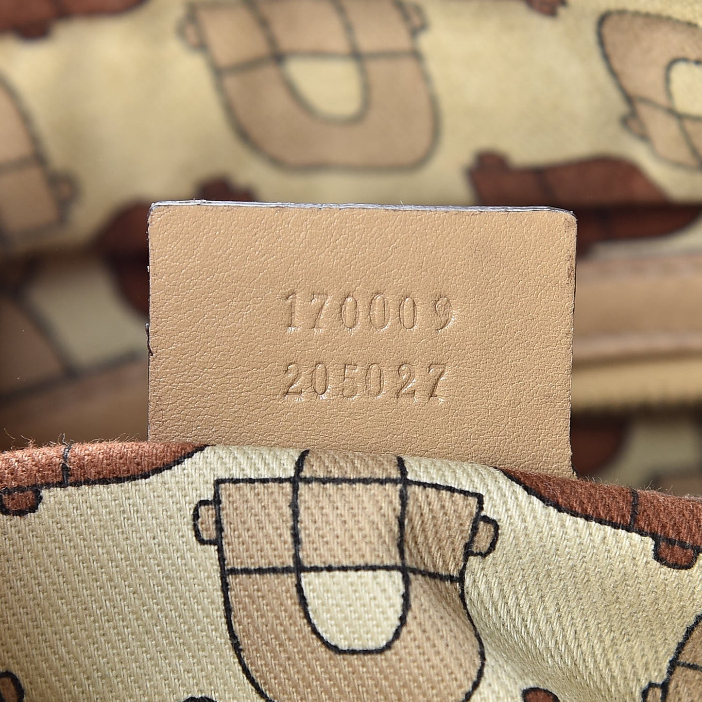 Guccissima Small Britt Boston Beige