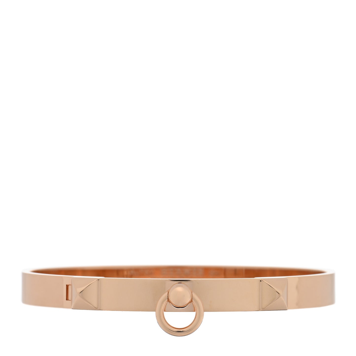 18K Rose Gold PM Collier De Chien Bracelet SH