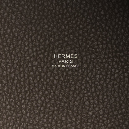 Hermes Taurillon Clemence Picotin Lock 18 PM Etoupe 6 of 12