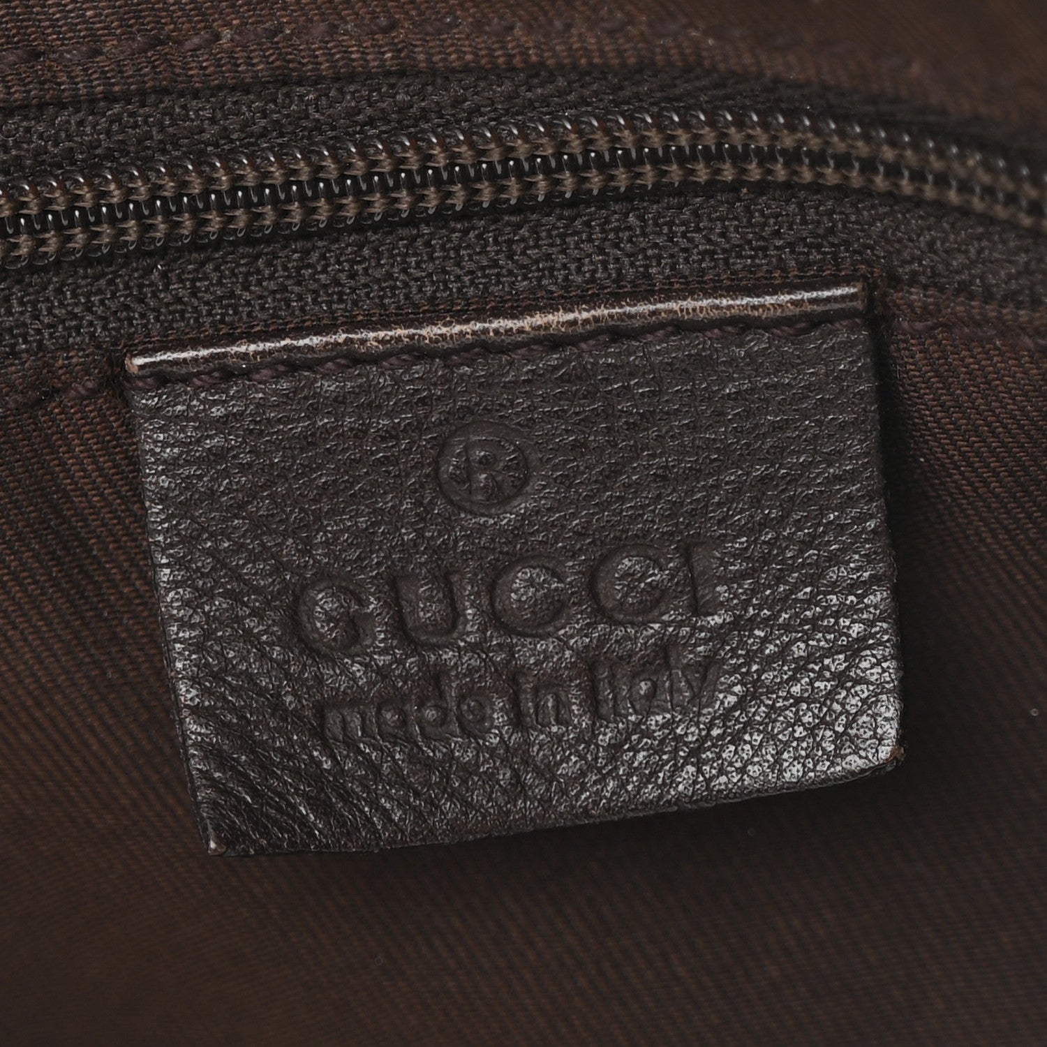 Gucci Monogram Large D Gold Hobo Dark Brown 6 of 13