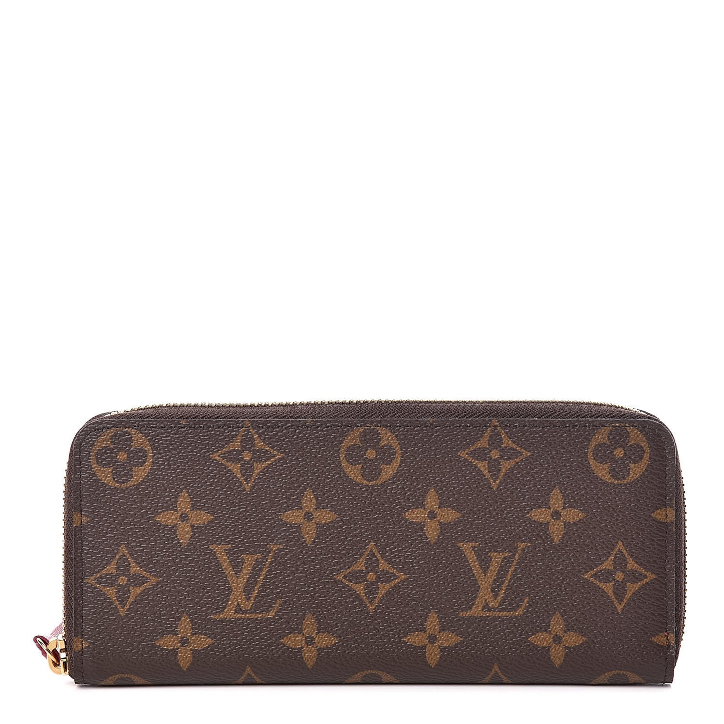 Monogram Clemence Wallet Fuchsia