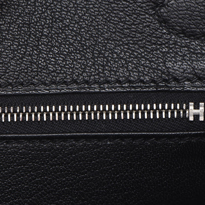 Hermes Taurillon Clemence Birkin 30 Black 15 of 28