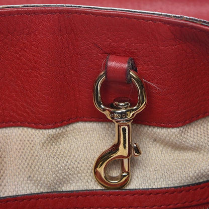 Gucci Pebbled Calfskin Medium Soho Chain Shoulder Bag Tabasco Red 9 of 17