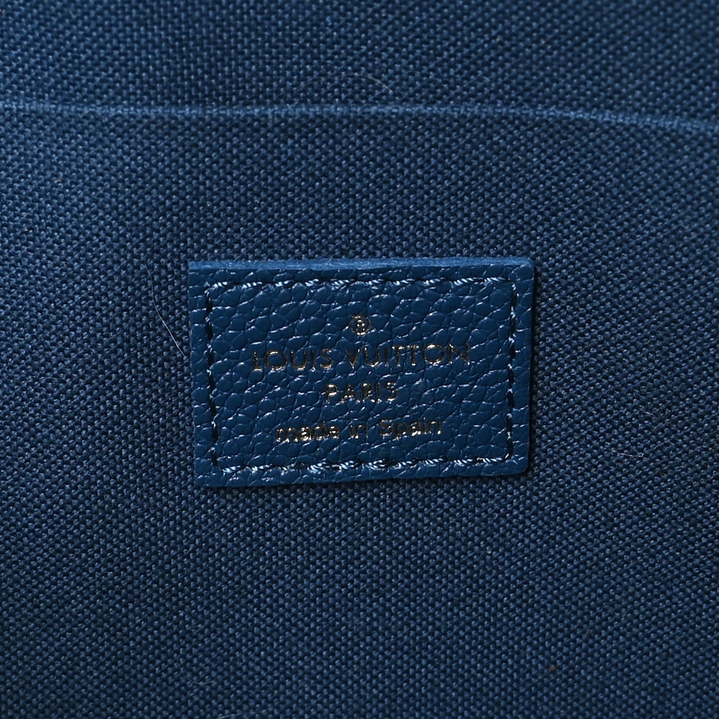 Empreinte Monogram Giant Felicie Pochette Chain Wallet Gradient Blue