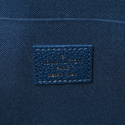 Louis Vuitton Empreinte Monogram Giant Felicie Pochette Chain Wallet Gradient Blue 6 of 8