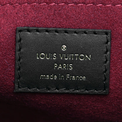 Louis Vuitton Empreinte Monogram Giant Montaigne BB Black Beige 6 of 9