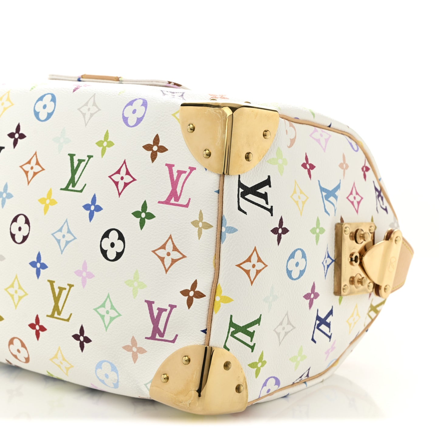 Monogram Multicolor Speedy 30 White