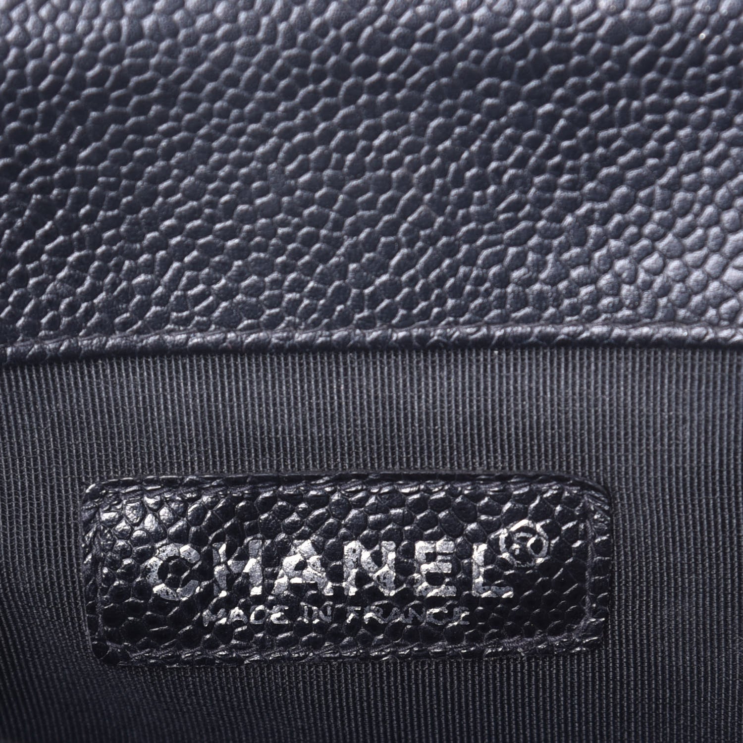 Chanel Caviar Quilted Shoulder Bag Black 6 of 8