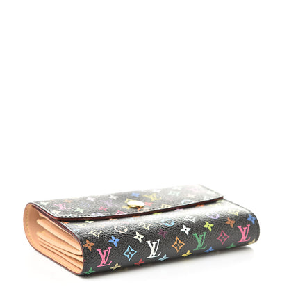 Louis Vuitton Monogram Multicolor Alexandra Wallet Black 4 of 11